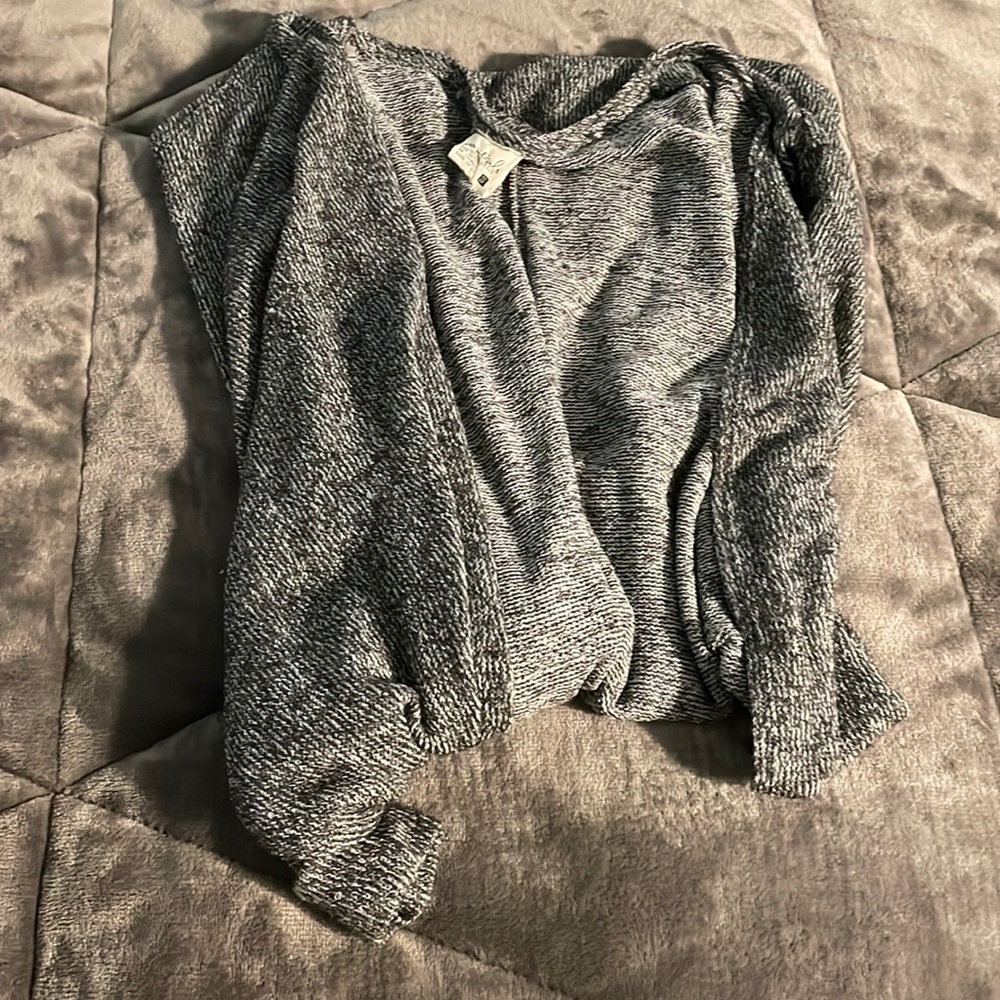 Black and white cardigan